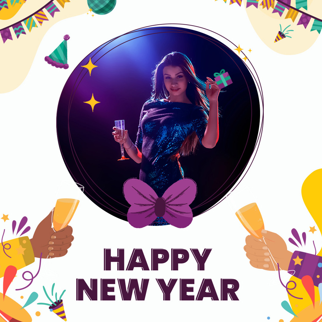 Happy new year banner🎀🎀